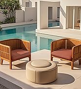 CODI Patio Chair Cushion 2Pk Linen