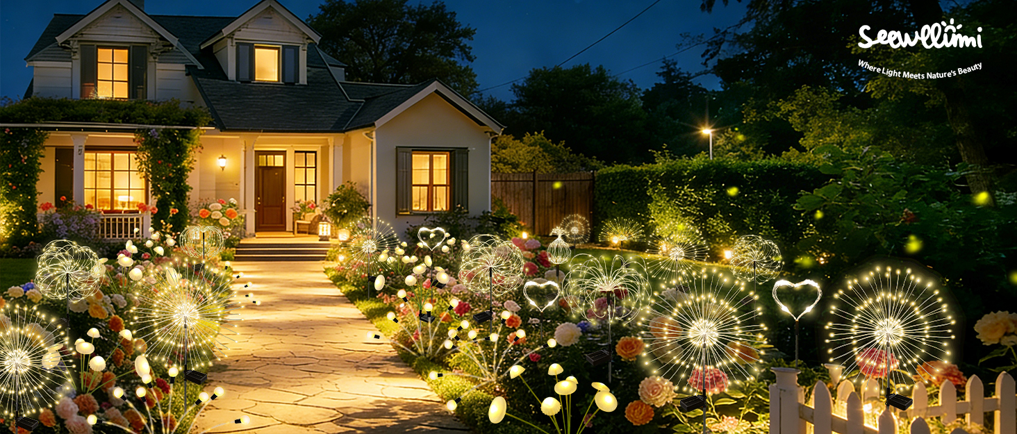 Solar garden lights solar lights outdoor garden decor