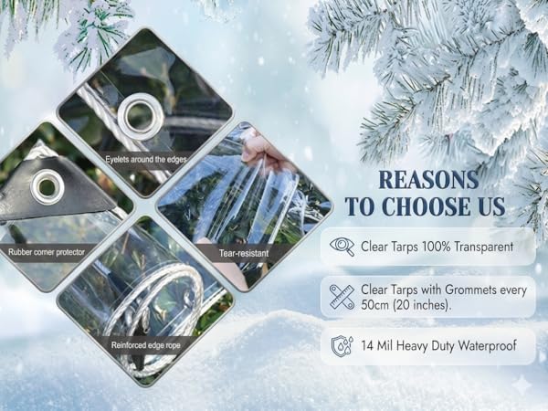 clear pvc tarp