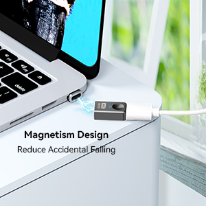 usb c magnetic adapter 2pack