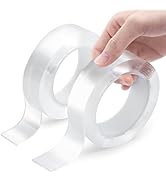 M&amp;G Double Sided Tape Heavy Duty 1.18 Inch x 240 Inch(20ft), Nano Double Sided Adhesive Tape, Cle...