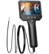 3.9mm Endoscope Camera with Light NIDAGE 1920P HD Industrial Borescope Inspection Camera with 4.3...