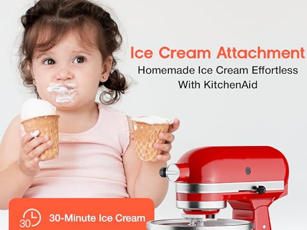 kitchen aid ice cream attachment for kitchenaid stand mixer