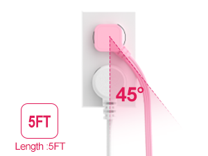 pink power strip
