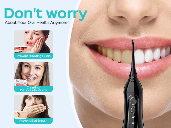 Water Dental flosser pick