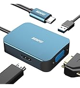 USB C HUB, BENFEI USB Type-C to HDMI VGA Adapter, USB C to USB Adapter, Compatible for MacBook Pr...