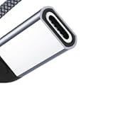 White electronic device or accessory shown from multiple angles against a white background, featuring clean minimal design and smooth surfaces.