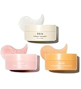 Abib Eye Patch Trio Set: Vegan Collagen, PDRN Retinal &amp; Glutathione Kojic Acid, 60 Count Each | H...