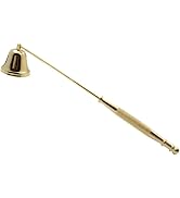 SelHeng Gold Metal Candle Snuffer Wick Snuffer with Long Handle Candlesnuffers Candle Sleeves Acc...