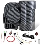 BANHAO Train Horn for Motorcycle with Button Car Horn 12V 150dB Super Loud for Truck Air Horns Tr...