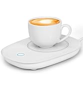 Coffee Mug Warmer Cup Warmer for Desk Tea Milk Electric Heater Pad Beverage Warmer Mat with Auto ...