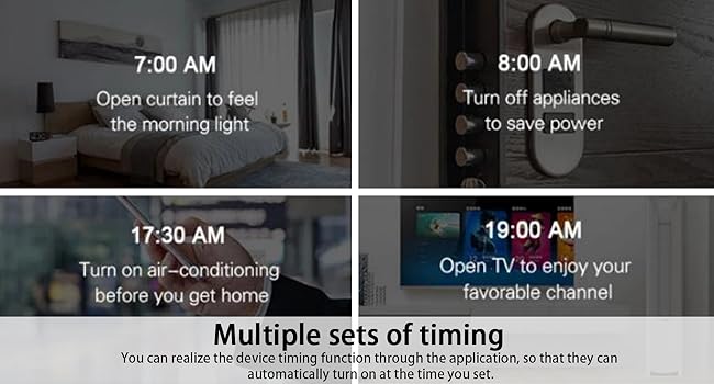 Smart switch, hub, Alexa international version, bedroom lighting control, Alexa, timer switch