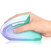 Lekvey Ergonomic Mouse, Vertical Wireless Mouse, Rechargeable 2.4G Optical Carpal Tunnel Mice: 80...
