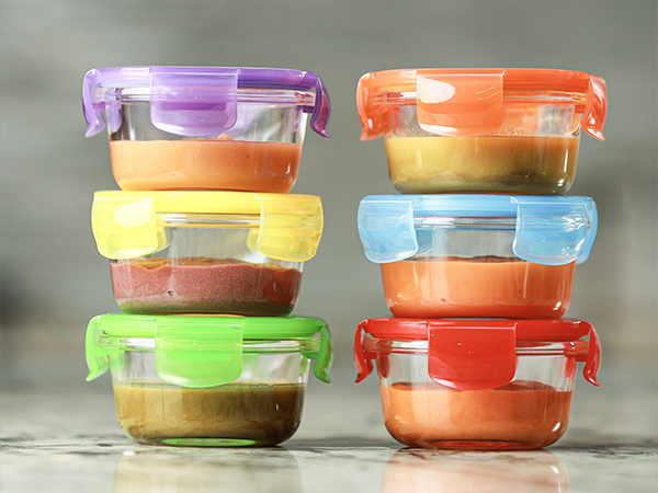 120ml,small,food,snack,pots,storage,containers,freezer,microwave,dishwasher plastic,tubs,airtight