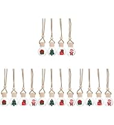 Mobestech 16 Pcs Car Aromatherapy Pendant Car Air Freshener Christmas Accessories Diffuser Bottle...