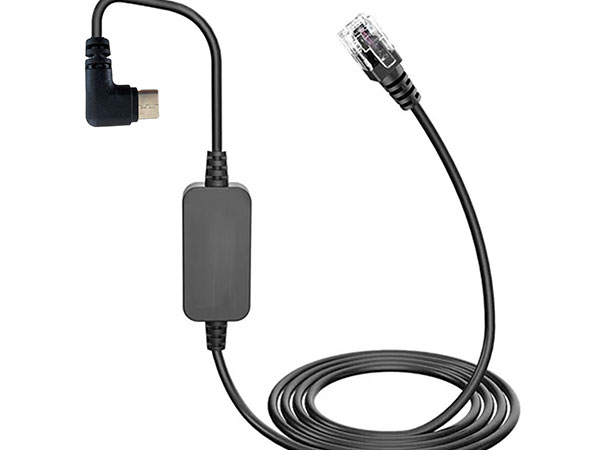 RJ11 to USB-C Power Cord for Uniden Radar Detectors, Replacement Cable Compatible with Uniden