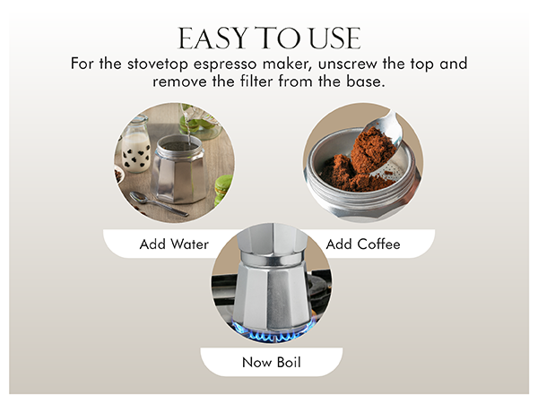 Easy To Use moka pot espresso