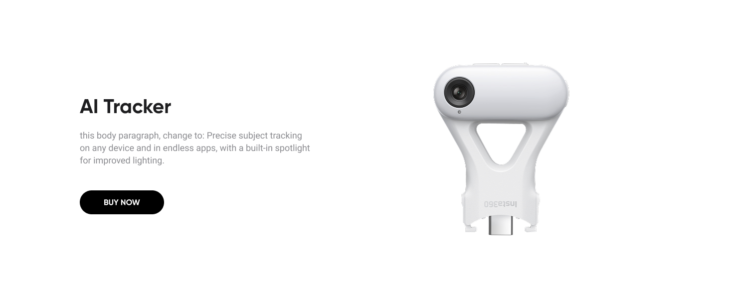 Intsa360 Flow 2 White Gimbal Stabilizer for Smartphone