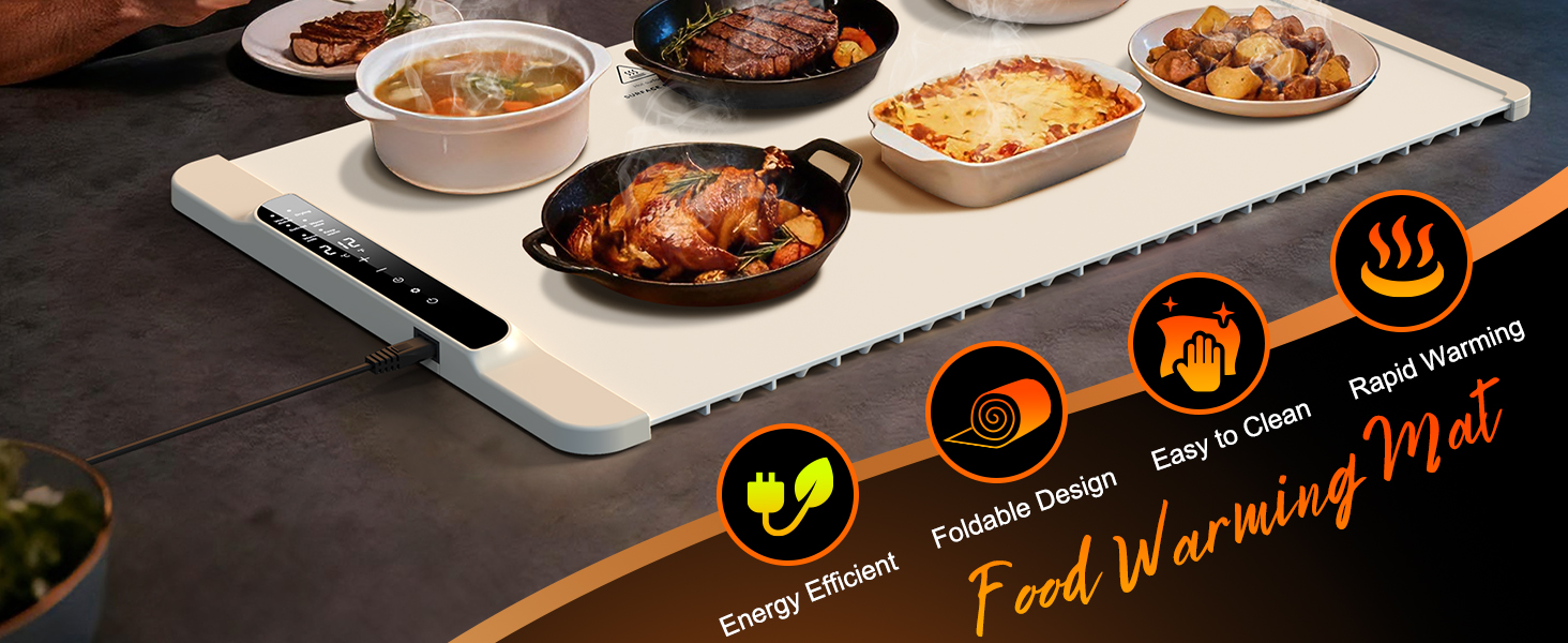 warming mat for food