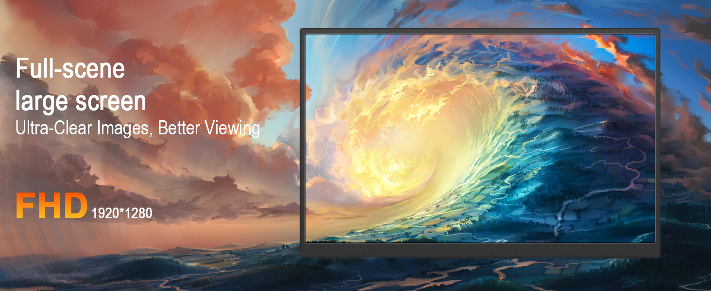 10 inch portable monitor