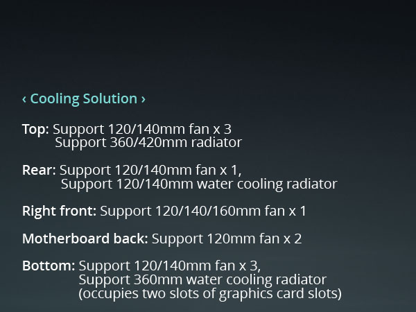full tower gaming PC case