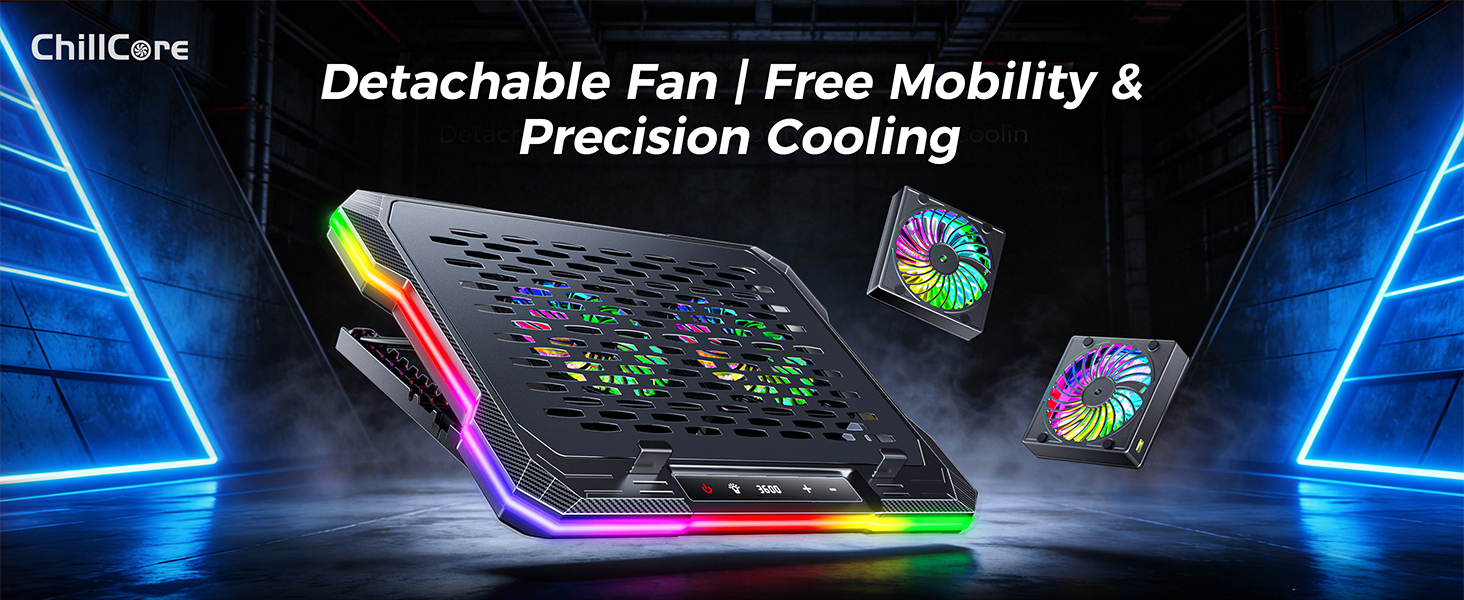 RGB Laptop cooler