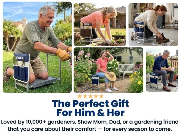 K3 Blue garden kneeler