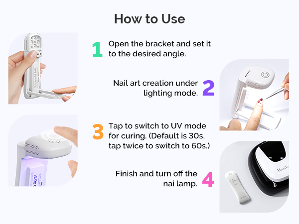 P-ART09F mini Nail lamp