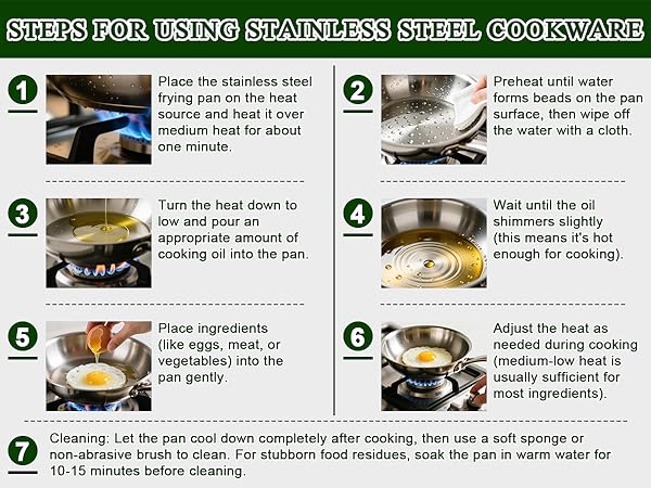 stainless steel saute pan