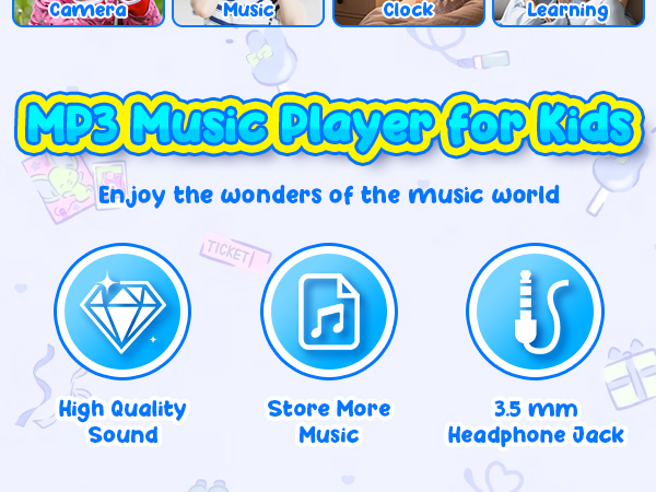 Mp3 Music Player for kids
