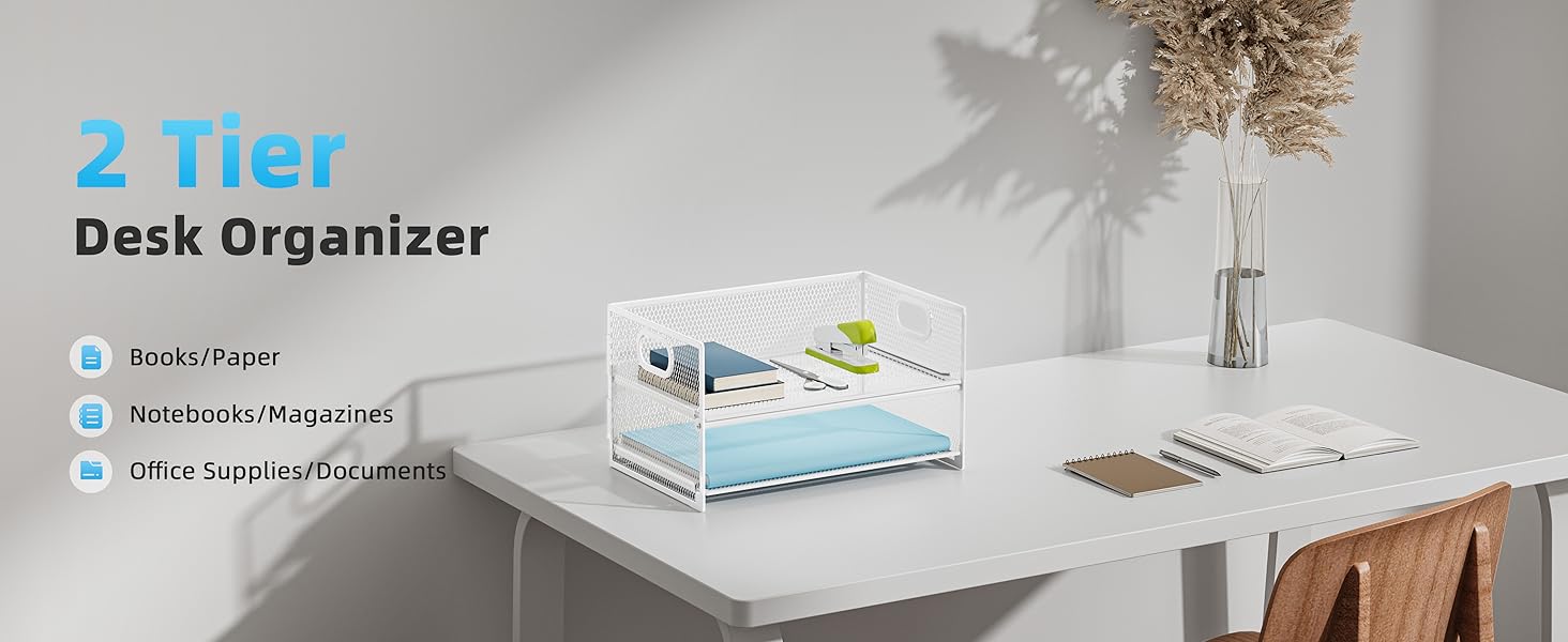 black desk organizer