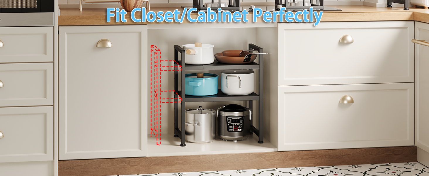 Kitchen cabinet shelf