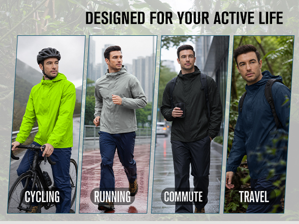 For COMMUTE, RUNNING, CYCLING, TRAVEL