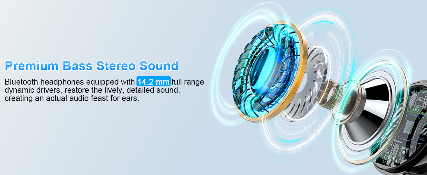 Wireless Earbuds Bluetooth Ear Buds Bluetooth Headphones Running in Ear Wireless Earphones Headset