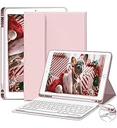 GKABXY iPad 10.2 Case with Keyboard, iPad 9th Gen 2021/ iPad 8th Gen 2020 / iPad 7th Gen 2019 Cas...