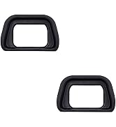 JJC 2-Pack Soft Viewfinder Eyecup Eyepiece Eye Cup for Sony A6300 A6100 A6000 NEX-6 NEX-7 Cameras...