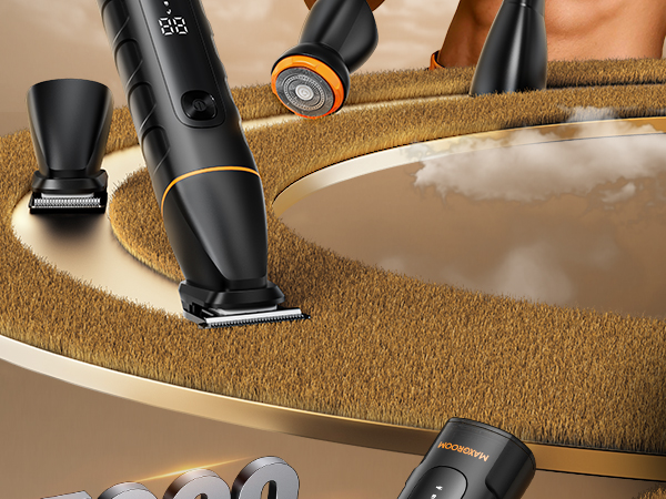 manscape manscaper electric mens groin body ball pubic hair trimmer shaver razor grooming kit men