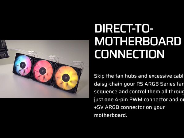  4-pin PWM fans, daisy chain fans, pwm chainable fans