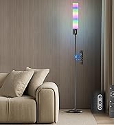 Cylindrical Floor Lamp with RGB