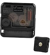 Toddmomy DIY Kits Battery Clock Movement Clock Hands and Motor Mechanical Clock Kit Electric Alar...