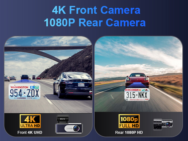 Dash Cam Front Rear