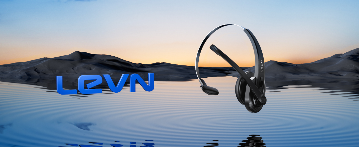 wireless headset with mic for work