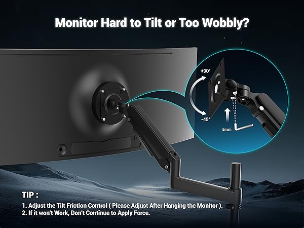 single monitor mount