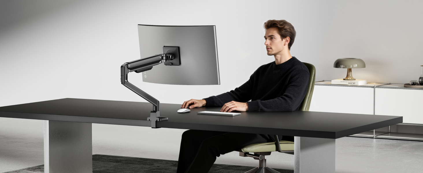 desk mount monitor stand