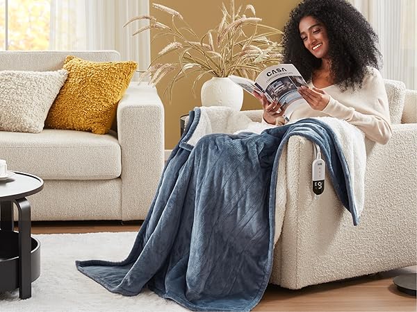 heated throw