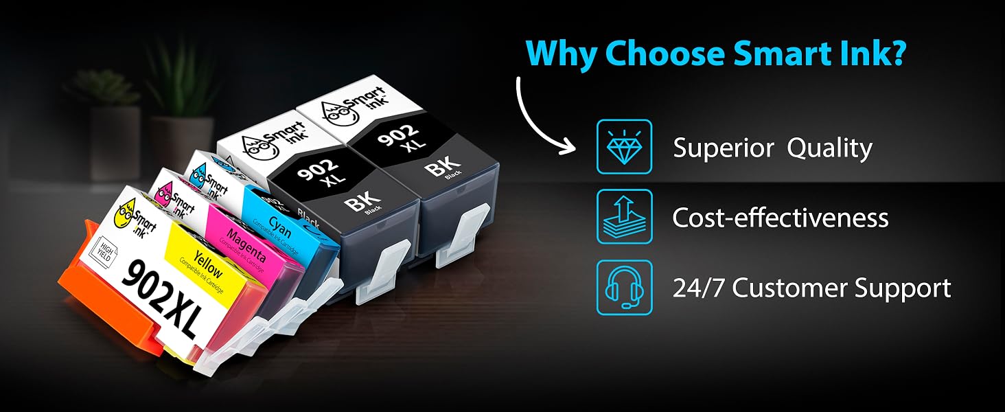 why choose smart ink 902 xl 5 pack