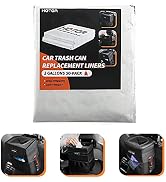 HOTOR Car Trash Bags, Liner Refills (50-Pack), (Trash Can is not Included)