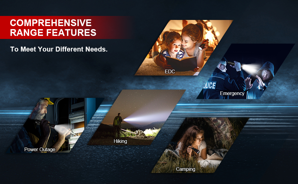 hight lumens bright flashlights