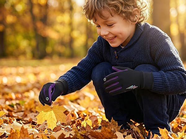 kids snow gloves