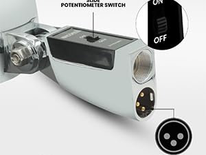 RTRO MIC CH BLK